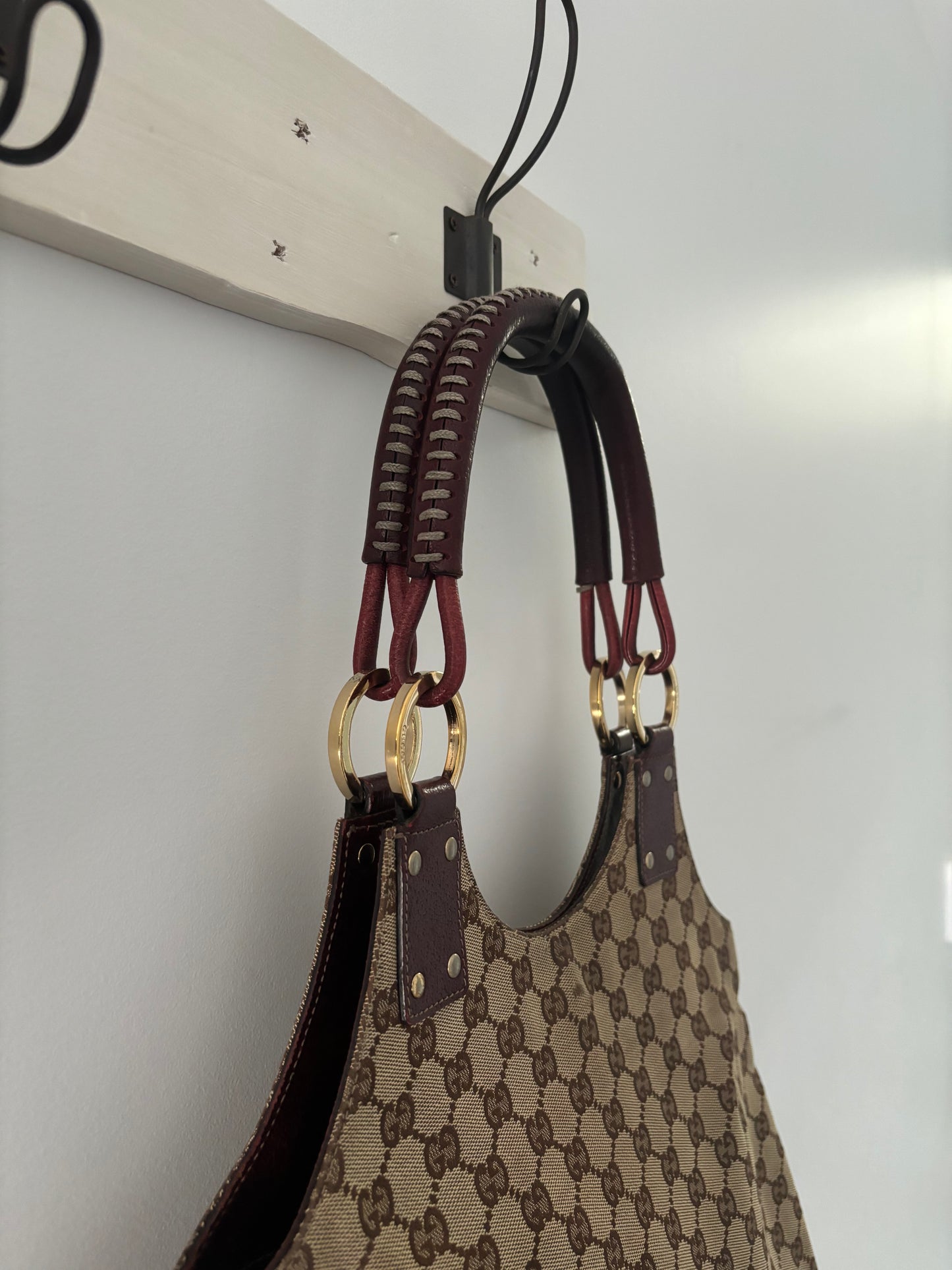 Gucci Canvas Shoulder Bag