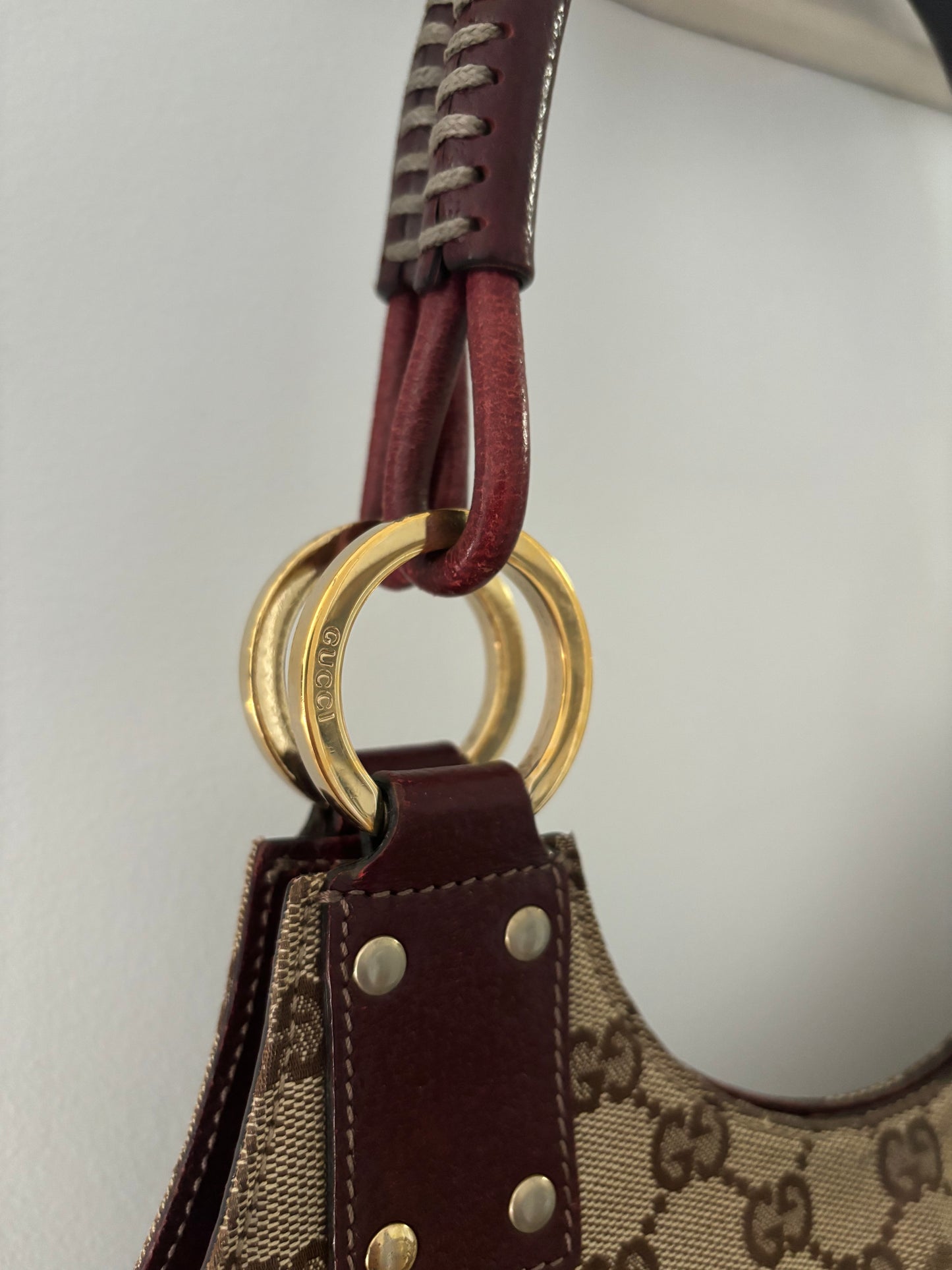 Gucci Canvas Shoulder Bag