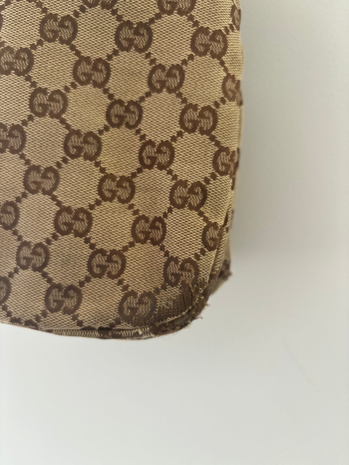 Gucci Canvas Shoulder Bag