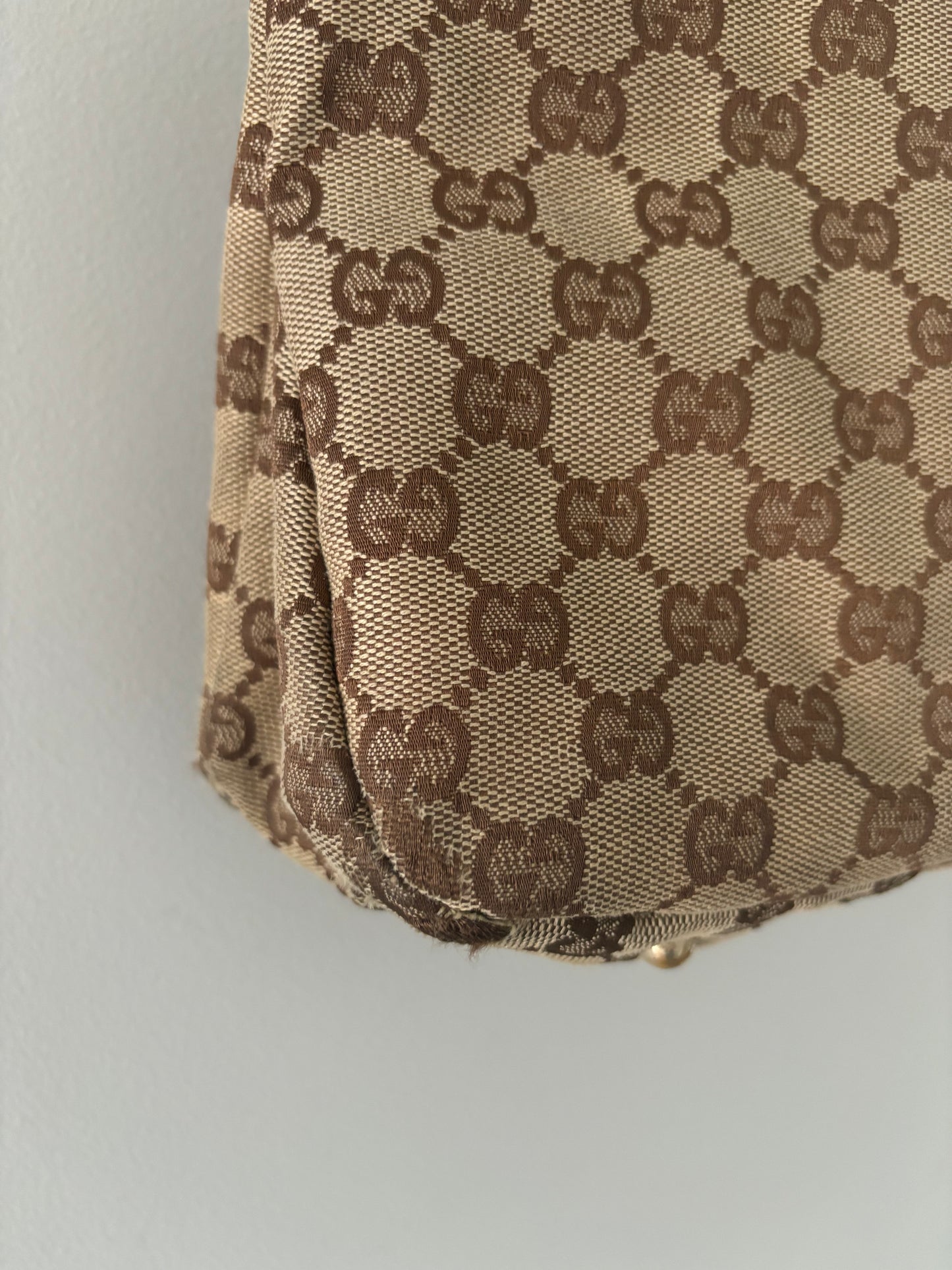 Gucci Canvas Shoulder Bag