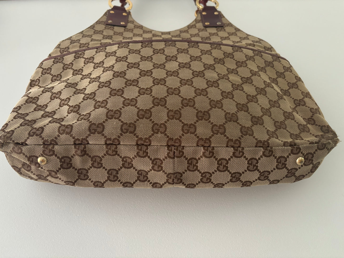 Gucci Canvas Shoulder Bag